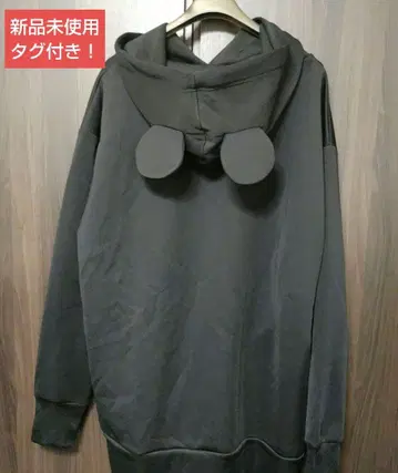 TOKYO Disney RESORT 귀 달린 후드티 미키마우스 블랙