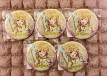 학마스 DMM 스크래치 E상 후지타 코토네 캔뱃지 5개