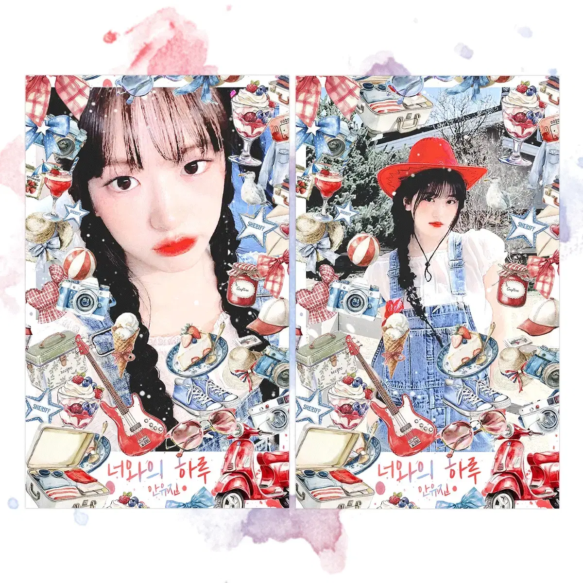 Ive An Yujin unofficial goods Your Day Poca