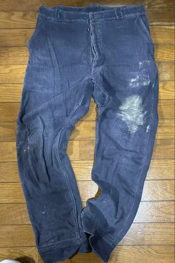 50s 프렌치 워크 빈티지 워크 팬츠