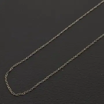 빈티지 이탈리아 실버 925 케이블 체인 목걸이 0.9g