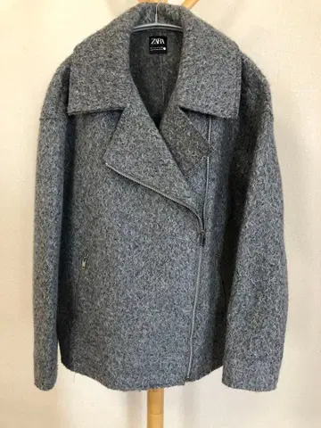 ZARA 그레이 라이더 자켓