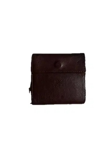 IL BISONTE 3단 폴더형 지갑 다크 브라운