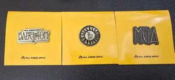 Mrs. GREEN APPLE BABEL 핀 배지 세트