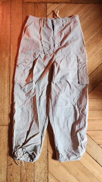 VISION STREET WEAR 카고 팬츠 라이트 그레이