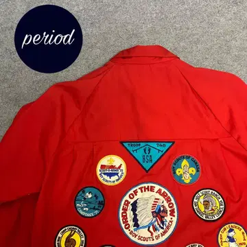 P2676 70s Boy Scouts of AMERICA 스윙탑