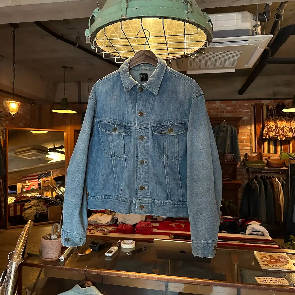 70s USA LEE Vintage Lee 101-J Denim Trucker Jacket 220-J | Bunjang 