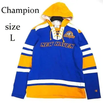 Champion 챔피온 칼리지 후디 아이스하키 셔츠 L