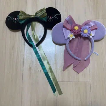 안나 라푼젤 디즈니 머리띠 세트