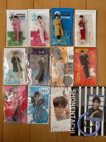 나스 유토 아크릴 스탠드 ACEes 은색 테이프 선물 포함