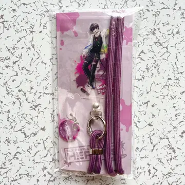 미사용 새상품 니지산지 사에키 잇테츠 스마트폰 숄더 스트랩