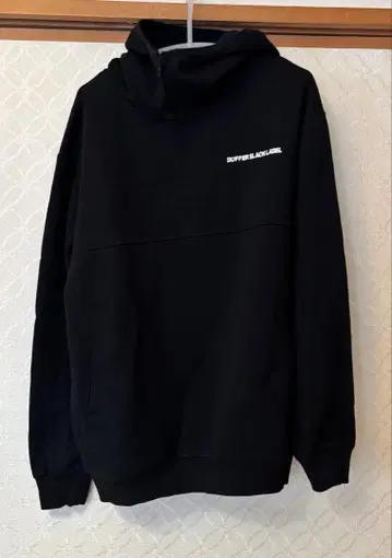 DUFFER BLACK LABEL 블랙 후디