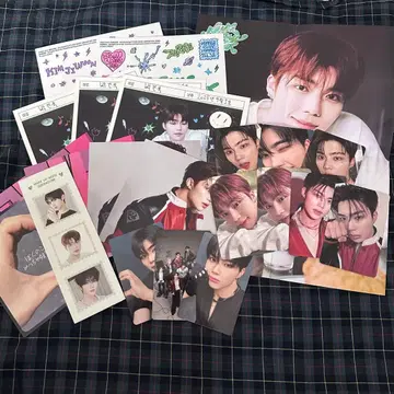 ZB1 트레이딩 카드 포스터 건욱