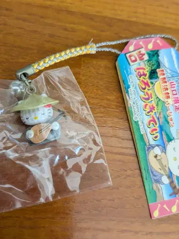 헬로키티 야마구치 한정판 비파 법사 버전 스트랩