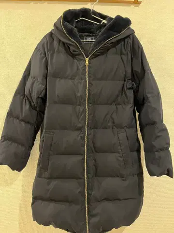 다운 코트 다크 네이비 M