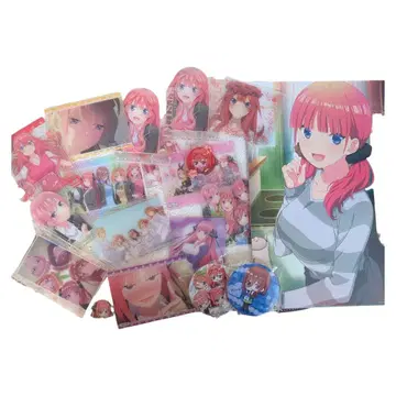 5등분의 신부 캐릭터 굿즈 세트