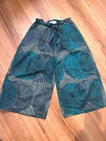 SAWA SAWA 파도 무늬 팬츠 아프리카 아프리칸 바틱