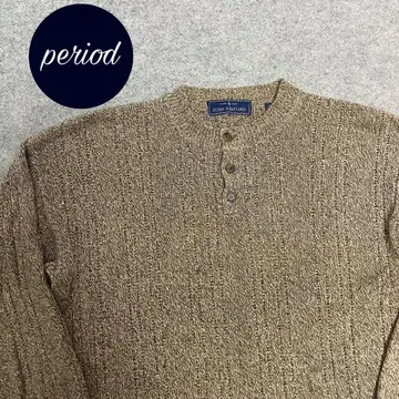 P2683 90s 존 애쉬포드 헨리넥 코튼 니트