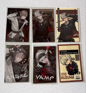 [ ChroNoiR 7th ANNIVERSARY ] 랜덤 카드 4장 세트