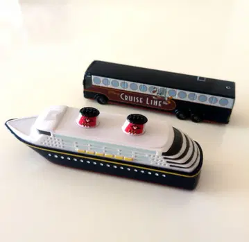 디즈니 크루즈 라인 미니어처 카 2종 세트