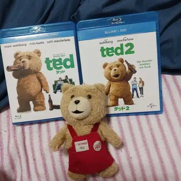 TED, TED2 DVD와, TED 봉제 인형