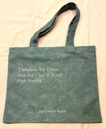 [ 미사용 새상품 ] 반 클리프 아펠스 반클 전시회 토트백