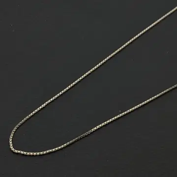 빈티지 이탈리아 실버925 박스 롱 목걸이 3.2g