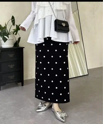 prose verse 슈퍼 스트레치 내로우 스커트 TL 사이즈