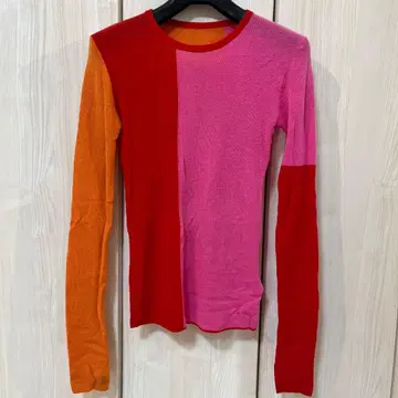 MAISON SPECIAL 멀티 컬러 니트