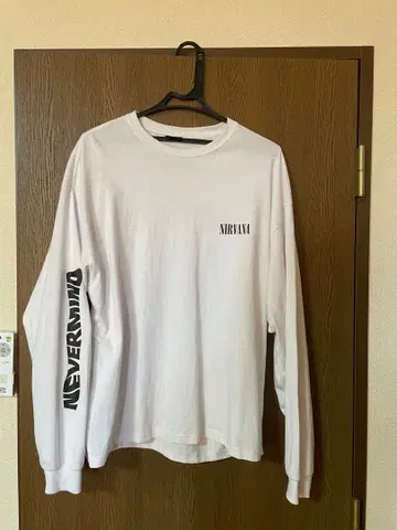 NIRVANA NEVERMIND 롱 슬리브 티셔츠
