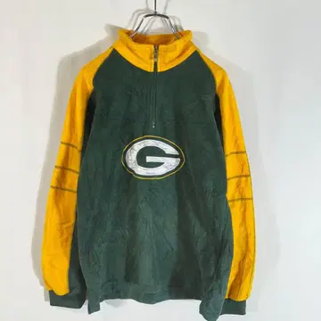 NF L 그린베이 패커스 플리스 자켓 vintage 구제 의류 L