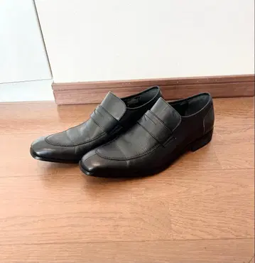 정장 셀렉트 가죽 신발 비즈니스 슈즈 로퍼 블랙 가죽 26cm