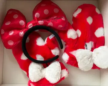 디즈니랜드 미니 미튼 장갑 머리띠