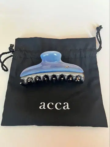 acca 파란색 헤어 클립