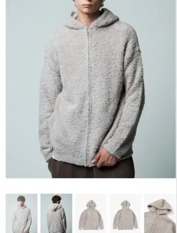 새상품 론 헤르만 베어풋 드림즈 보아 후드티 후디 베이지