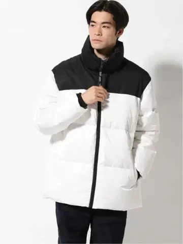 GAP 1969 다운 자켓 화이트/블랙