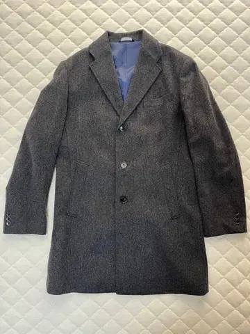 AOKI 남성용 체스터 코트 그레이 L