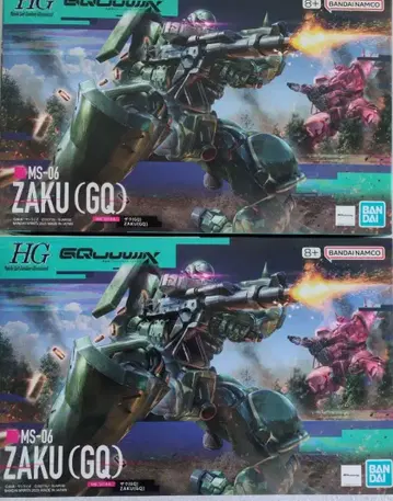 HG 1/144 자쿠 (GQ) 2체 세트
