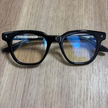도수 없음 블랙 웰링턴 스타일 안경