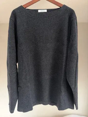 CONFECT 울캐시미어 플리스 보트넥 풀오버