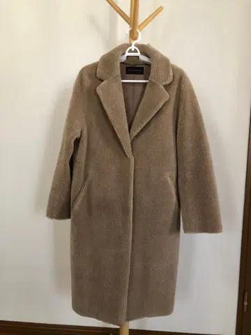 URBAN RESEARCH 보아 롱 코트 베이지