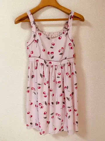 MILK 체리 핑크 원피스 택 포함 미사용 새상품