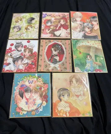 학원 앨리스 색지 컴플리트 콜라보 카페 미캉 호타루 나츠메 류카