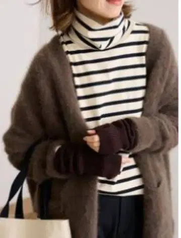 프레임워크 코튼 플라이 터틀넥