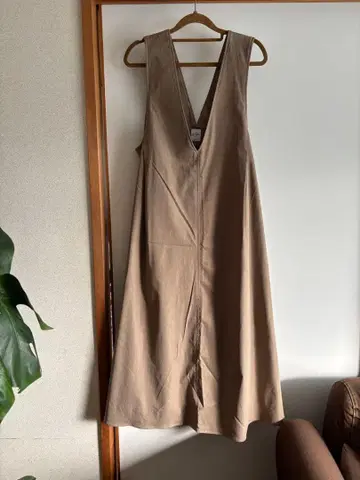 [ 새상품 ] coen 코엔 베이지색 성인용 점프 스커트