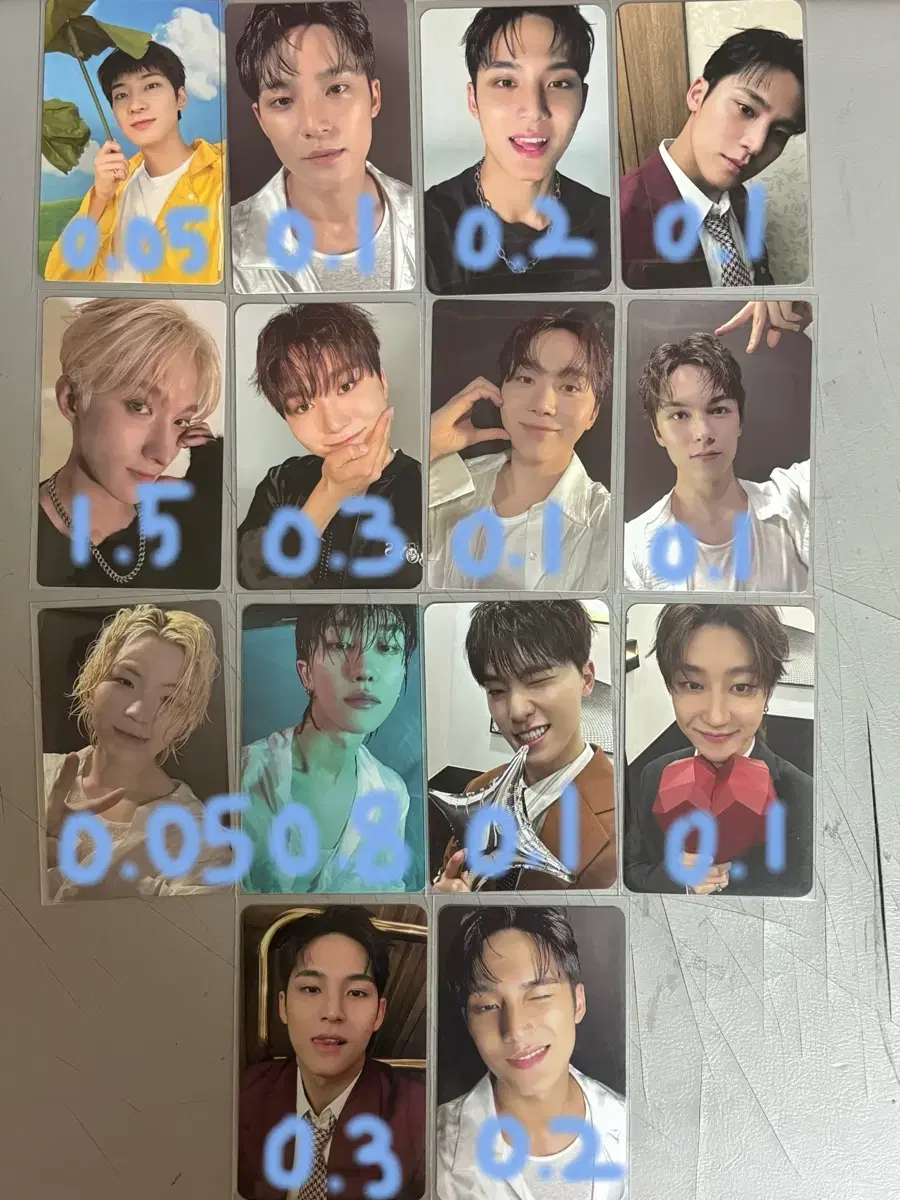 Seventeen poca wts