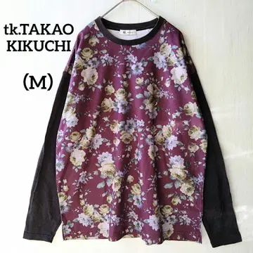 tk. 다케오 키쿠치 꽃무늬 긴팔 티셔츠 M 사이즈