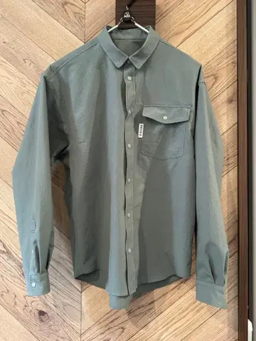 RIDGE 베이직 롱 슬리브 셔츠 S 사이즈