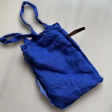 daniela gregis 린넨 미니 토트백 스트랩 포함