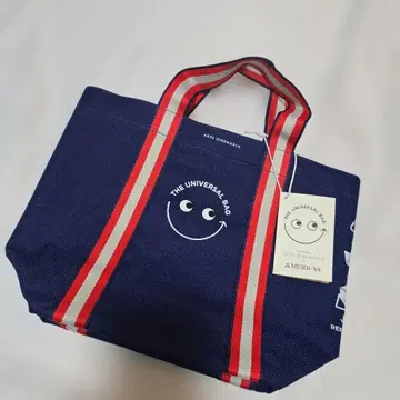 아냐 힌드마치 메이지야 유니버셜 미니 에코백 네이비